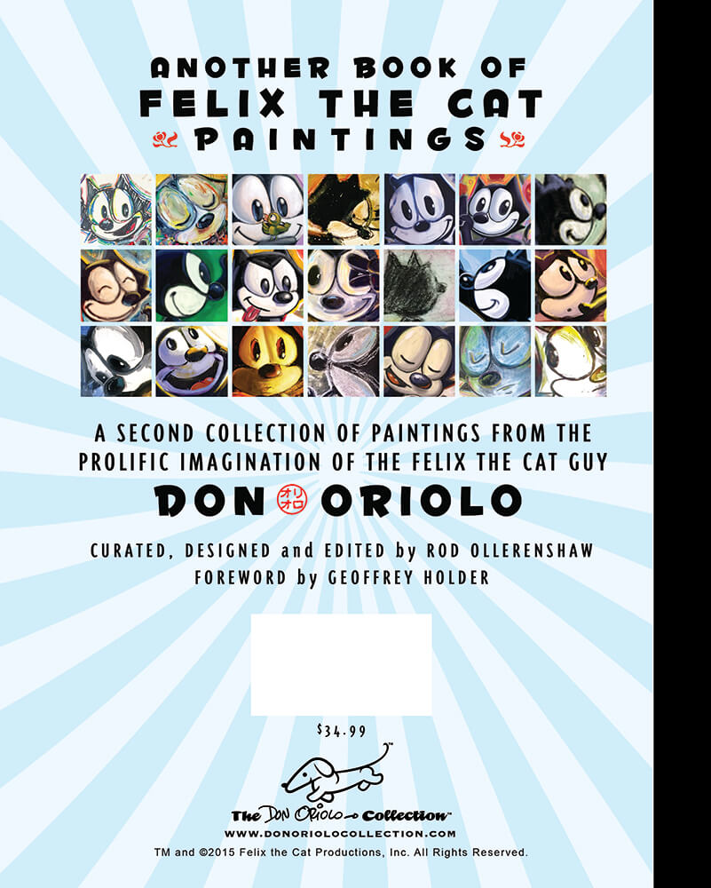 ▷ Painting Felix the cat by Kedarone